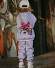 bluzy dla dziewczynki Bluza oversize Teddyland lawenda 4