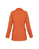 komplety damskie Pomarańczowy garnitur z wzorem warkocza 3