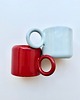 kubki Zestaw 2 kubków Red i Baby blue/300ml/ z serii Good Vibes CLLCTV 2