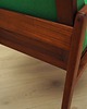 fotele Fotel tekowy zielony, duński design, lata 70, produkcja: Dania 8