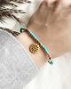 bransoletki z kamieni naturalnych Bransoletka Little Luck turkus rodonit 1