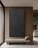 obrazy Płaskorzeźba ścienna  80x160m elegancka pastelowa czerń 4