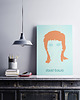 plakaty David Bowie - plakat fine art 50x70 cm 6