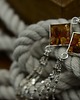 kolczyki srebrne Długie kolczyki z bursztynem- srebro 4