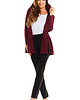 swetry damskie  Sweter N031 bordo 3