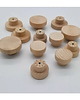 meble - gałki Uchwyt meblowy/ Wieszak WOOD NATURAL M 2