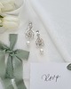 Biżuteria ślubna Amelia Silver - perłowa 3