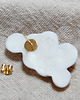 kolczyki ceramiczne Kolczyki ceramiczne Clouds Raggio d'Oro Duże 2