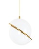 lampy wiszące Lampa Wisząca Sante Złota S 2