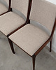 krzesła Komplet czterech krzeseł tekowych, lata 70, duński design, Johannes Andersen 4