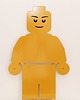naklejki ścienne do pokoju dziecka Tablica magnetyczna LEGO Ludzik klocek 1
