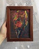 obrazy Obraz ręcznie malowany na płótnie 21x15 cm - kobieta 1