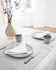 obrusy i serwetki Serwetka Lniana Heavy Linen Pure White 5