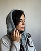 czapki damskie Balaclava szara 2