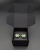 kolczyki drewniane Kolczyki drewniane PUZZLE ZIELONE 2