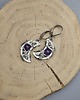 kolczyki wire wrapping Kolczyki księżyce ametyst wire wrapping 1