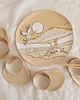 patery i talerze Zestaw do sushi dla 4 osób handmade 6
