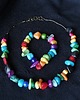 bransoletki z kamieni naturalnych Boho style bransoletka bajecznie kolorowa Uroczy prezent  handmade 9