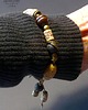 wisiory Wisiorek w kolorach ziemi w stylu boho z ręcznie wypalanej ceramiki handmade 9
