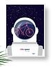 obrazy i plakaty do pokoju dziecięcego PLAKAT Bike Space / Przestrzeń ROWEROWA 30x40 cm 1