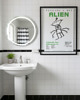 plakaty PLAKAT Alien retro poster dekoracja lata 80te prezent kosmita 9