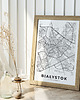 plakaty Plakat Mapa Białystok - różne formaty 8