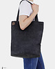 torby na ramię Shopper XL torba grafitowa na zamek 3