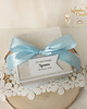 kartki, zaproszenia na chrzest Exploding box na chrzest, roczek, narodziny "BabyBlue" GOTOWY 3