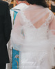 suknie ślubne Tiulowy szal ślubny etola bolerko ślubne biały 2