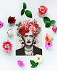 grafiki i ilustracje Autorska grafika "FRIDA", portret Kobiety, girl 2