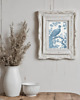 grafiki i ilustracje DWA PLAKATY niebieskie chinoiserie ,toile de jouy 5
