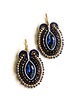 kolczyki soutache Sutaszowe kolczyki AZUR _ KOLEKCJA 2024 _ EXPRESS 1