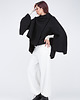 kurtki damskie Cut-up jacket black 7