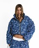 kurtki damskie Krótka kurtka bomber patchwork denim 5