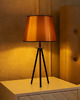lampy stołowe Lampa stołowa na 3 nogach w stylu loftowym BERGEN MIRROR 1