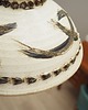 lampy wiszące Lampa ceramiczna, duński design, lata 60, produkcja: Dania 5