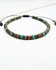 bransoletki na sznurku Turkus i drewno kokosowe 1