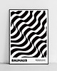 plakaty Plakat Geometria Bauhaus Black and white 2
