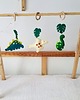 pokój dziecka - różne Baby gym stojak edukacyjny +3x zawieszki dinozaury 4