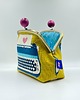 torebki mini Love Letter! Mustard Clutch Bag 5