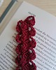 zakładki do książek Koronkowa zakładka do książki handmade 2