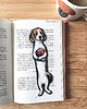 zakładki do książek Zakładka do ksiązki Beagle Tosia* 3