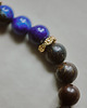 biżuteria męska Męska bransoletka, bronzyt z lapis lazuli 4