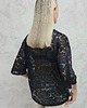 bluzki - inne Koronkowa bluzka oversize z rękawem 3/4 3