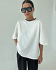 t-shirt damskie T-Shirt Art ecru cacao pliska 7