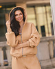 bluza z kapturem damska Bluza z kapturem PUFFA ZIP Honey damska 9