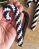ozdoby choinkowe Czarno-biało-złote Ozdoby na choinkę: 3szt. laski candy cane 1