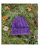 czapki damskie Fioletowa czapka beanie 1