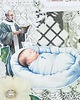 kartki scrapbooking Kartka na chrzest dla chłopca 2
