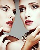kolie Golden glam model 'pearls' 2